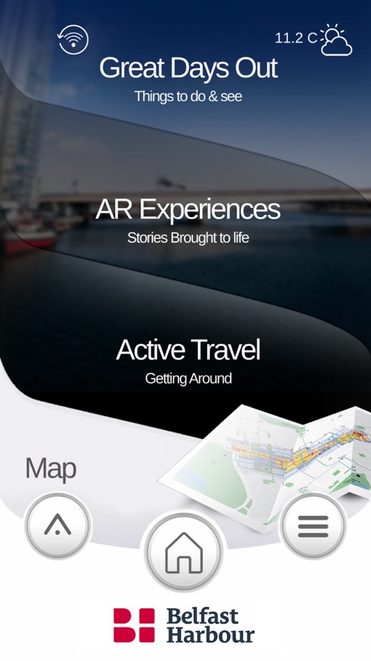 #1. Belfast Harbour (iOS) Podle: Yellow Design