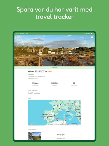 StayFree: Camping Ställplats iPad screenshot 4