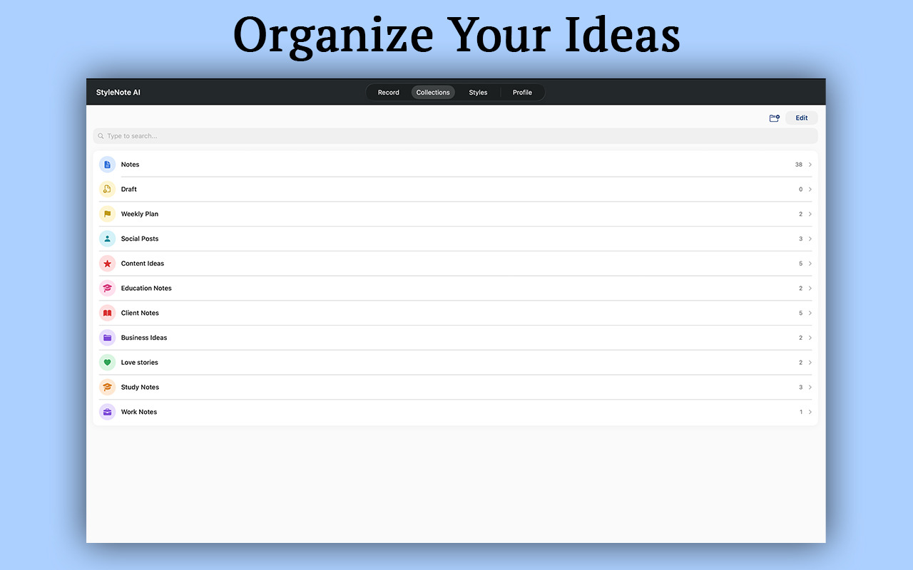 StyleNote AI: Voice to Notes screenshot 19