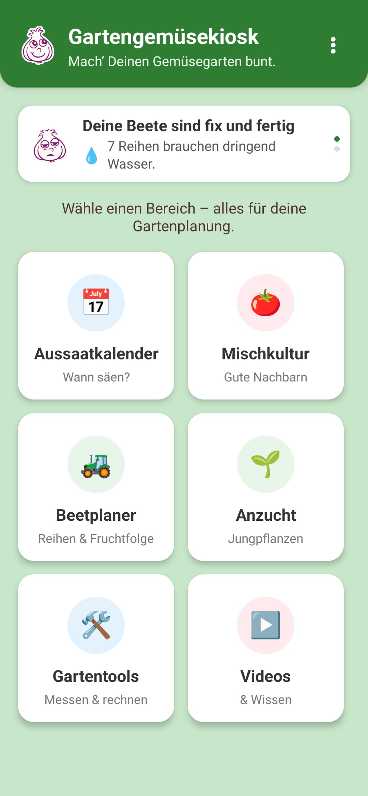Screenshot 4 of Gartengemüsekiosk Beetplaner