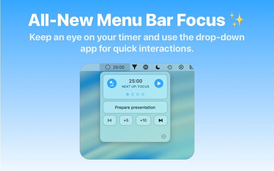 #9. Focus – Productivity Timer (macOS) By: Meaningful Things GmbH & Co. KG