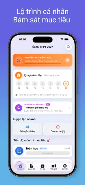 Ôn Thi THPT Quốc Gia 2027 ĐGNL screenshot 3
