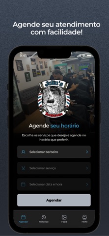 Julius Barbearia iPhone screenshot