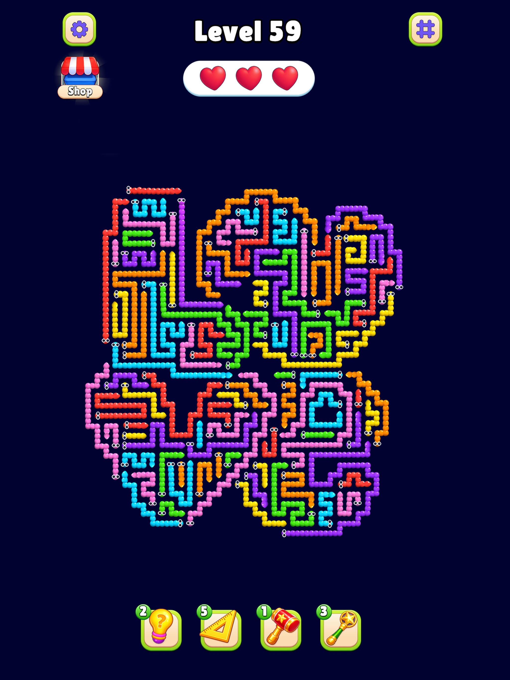Worm Away: Jam Out Puzzle screenshot 14