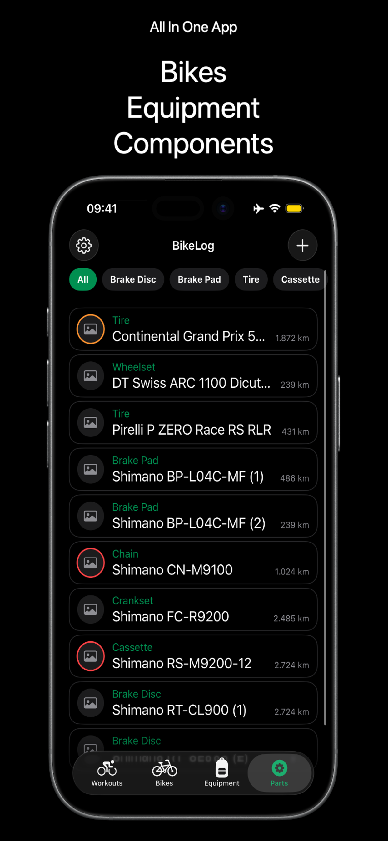 BikeLog Pro - Bike Tracker