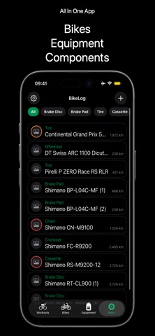 BikeLog Pro - Bike Tracker Screenshot 5 of 6