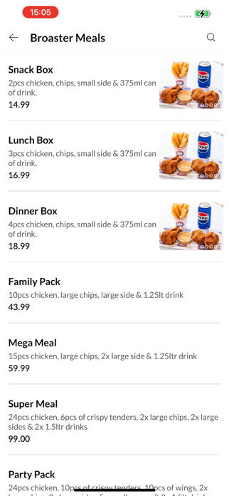 Broasters Chicken Narellan Screenshot 3 of 4