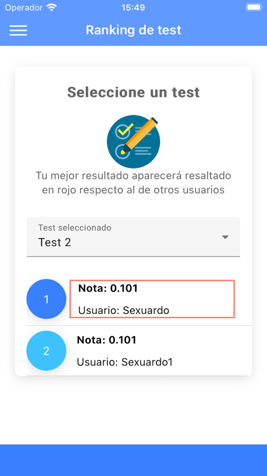 #8. Test para enfermeras (iOS) 由: Jose Juan Quesada