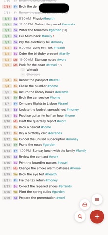 Underway: Notes & Tasks Screenshot 1 of 5