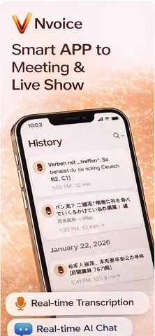 Nvoice: AI Transcribe Screenshot 1 of 6