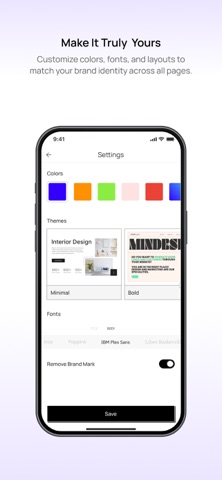 Website Maker - MixPage screenshot