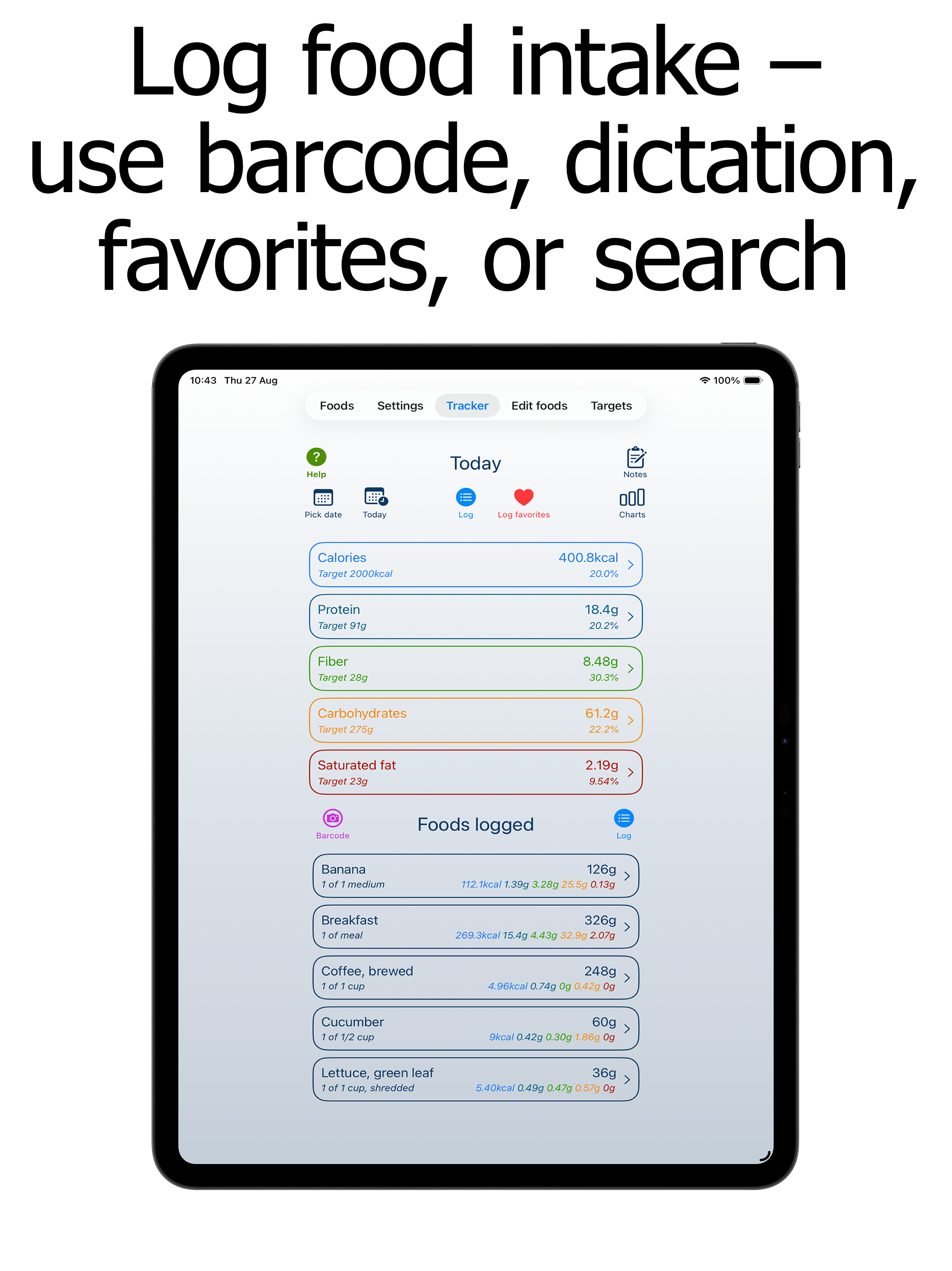 Macros Counter and Tracker screenshot 11