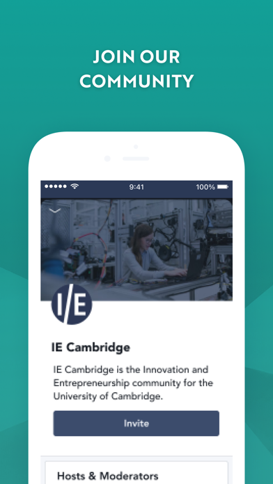 Connect: IE Cambridge Screenshot