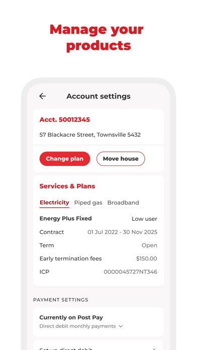 Contact Energy Screenshot