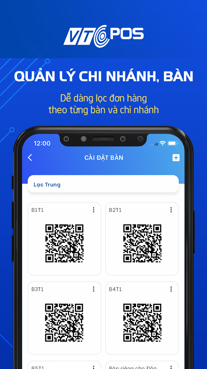 VTC POS Quản lý nhà hàng, cafe