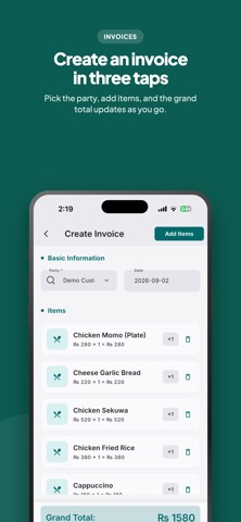 Offline POS: Billmate Billing Screenshot 5 of 8