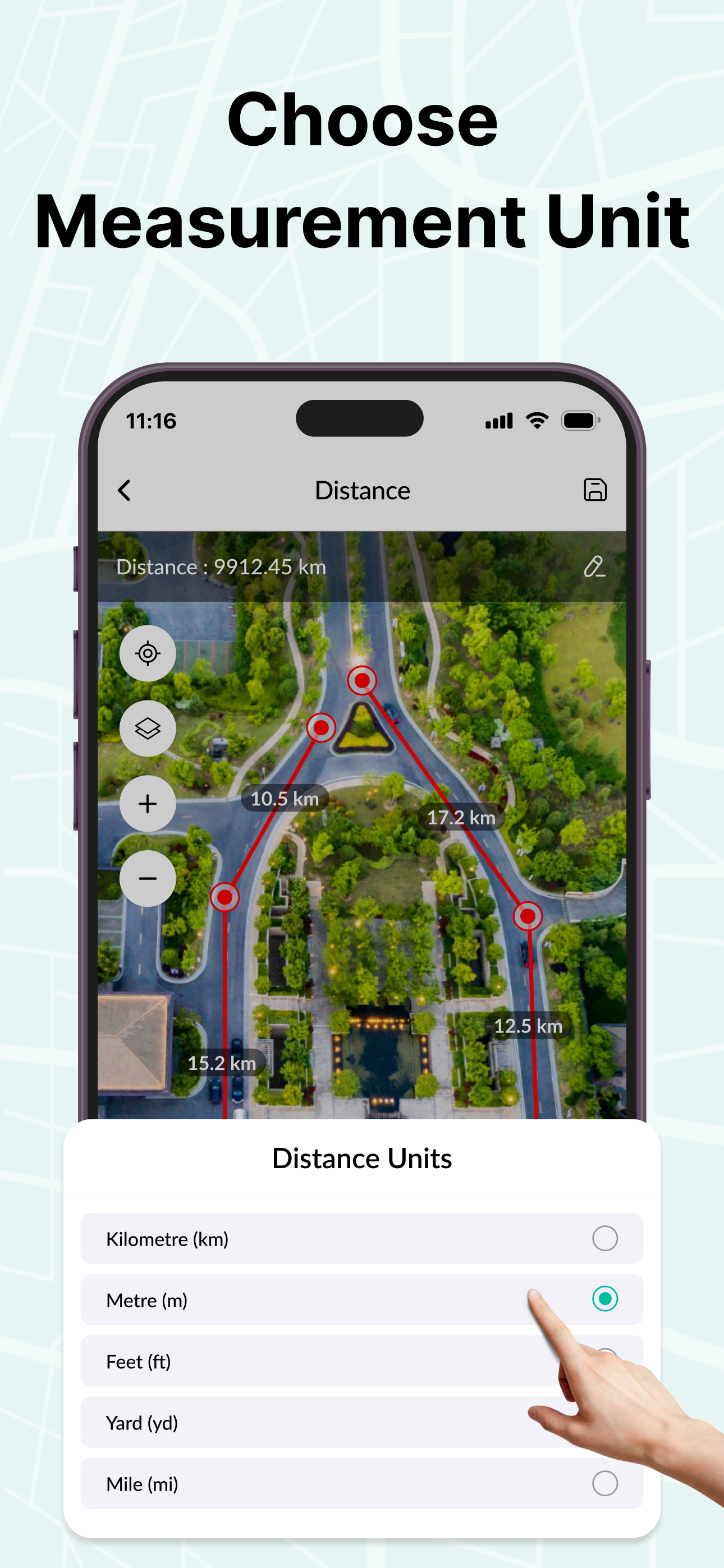 GPS Area Measure Map screenshot 5