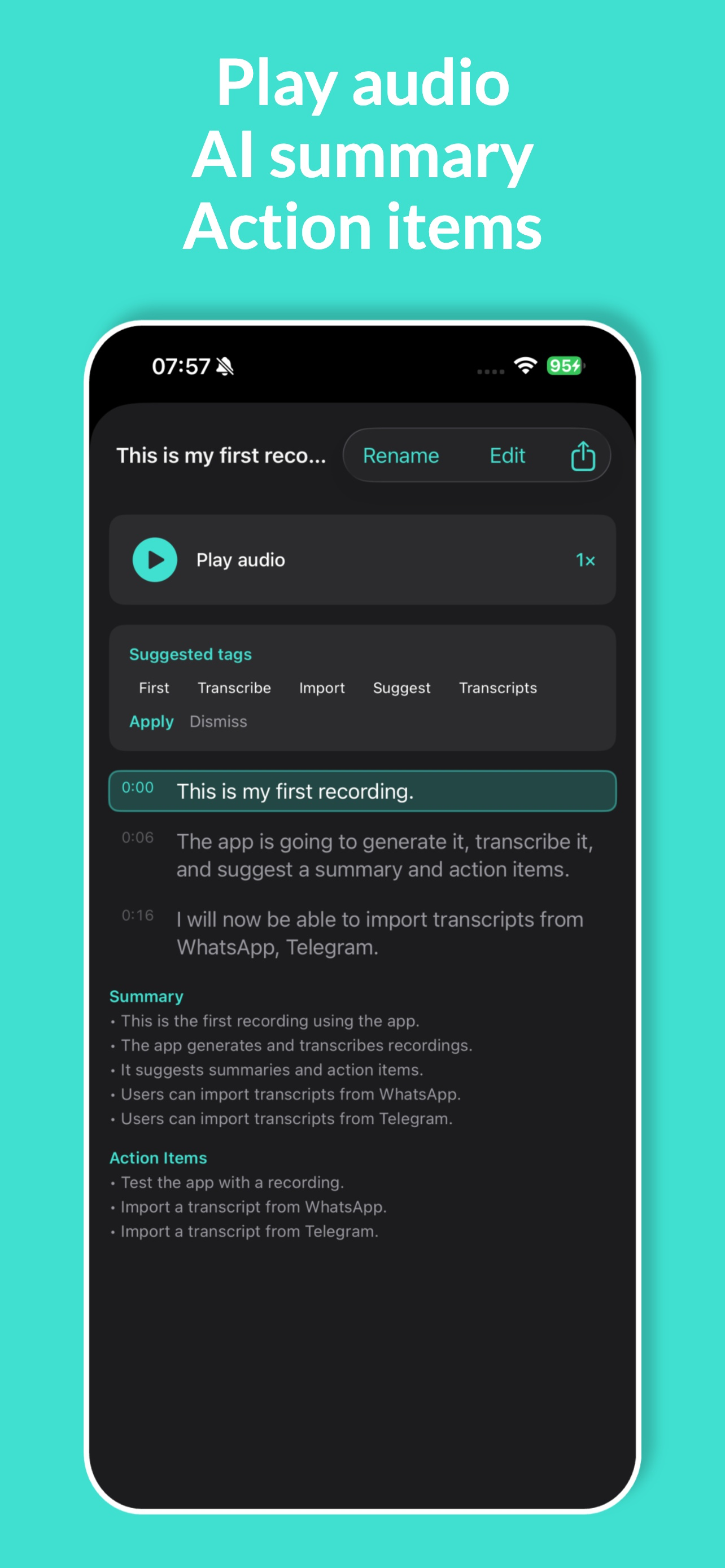 Transcribe Plus screenshot 5
