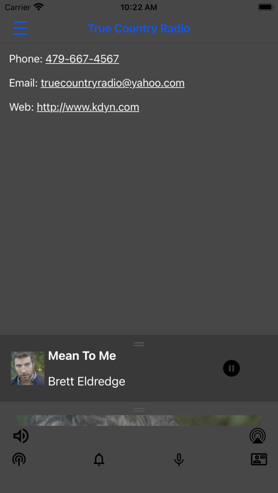 True Country Radio Screenshot