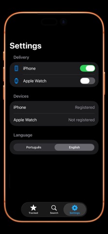 Trade Alert - B3 iPhone screenshot