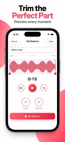 Snap Ringtones iPhone screenshot 2