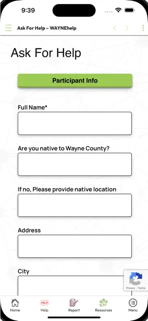 WAYNEhelp GA screenshot 4