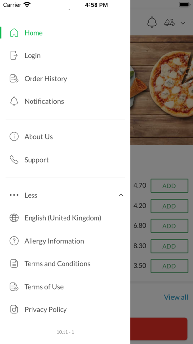 Pizzeria Capri Screenshot