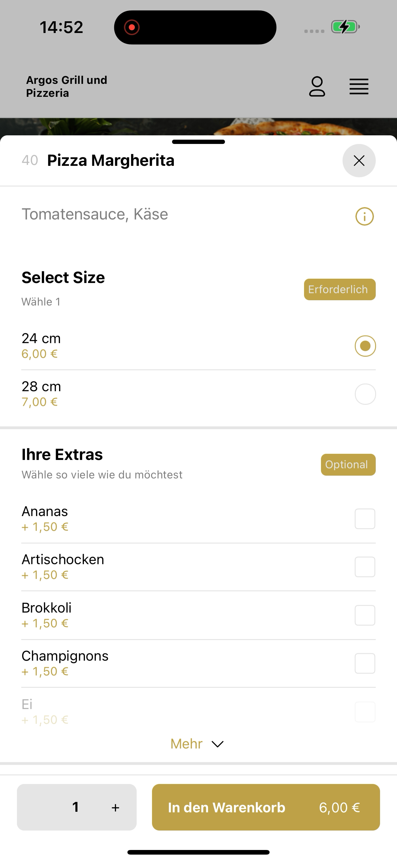Argos Grill und Pizzeria screenshot 7