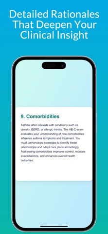 AE-C Prep: Asthma Educator Screenshot 3 of 5