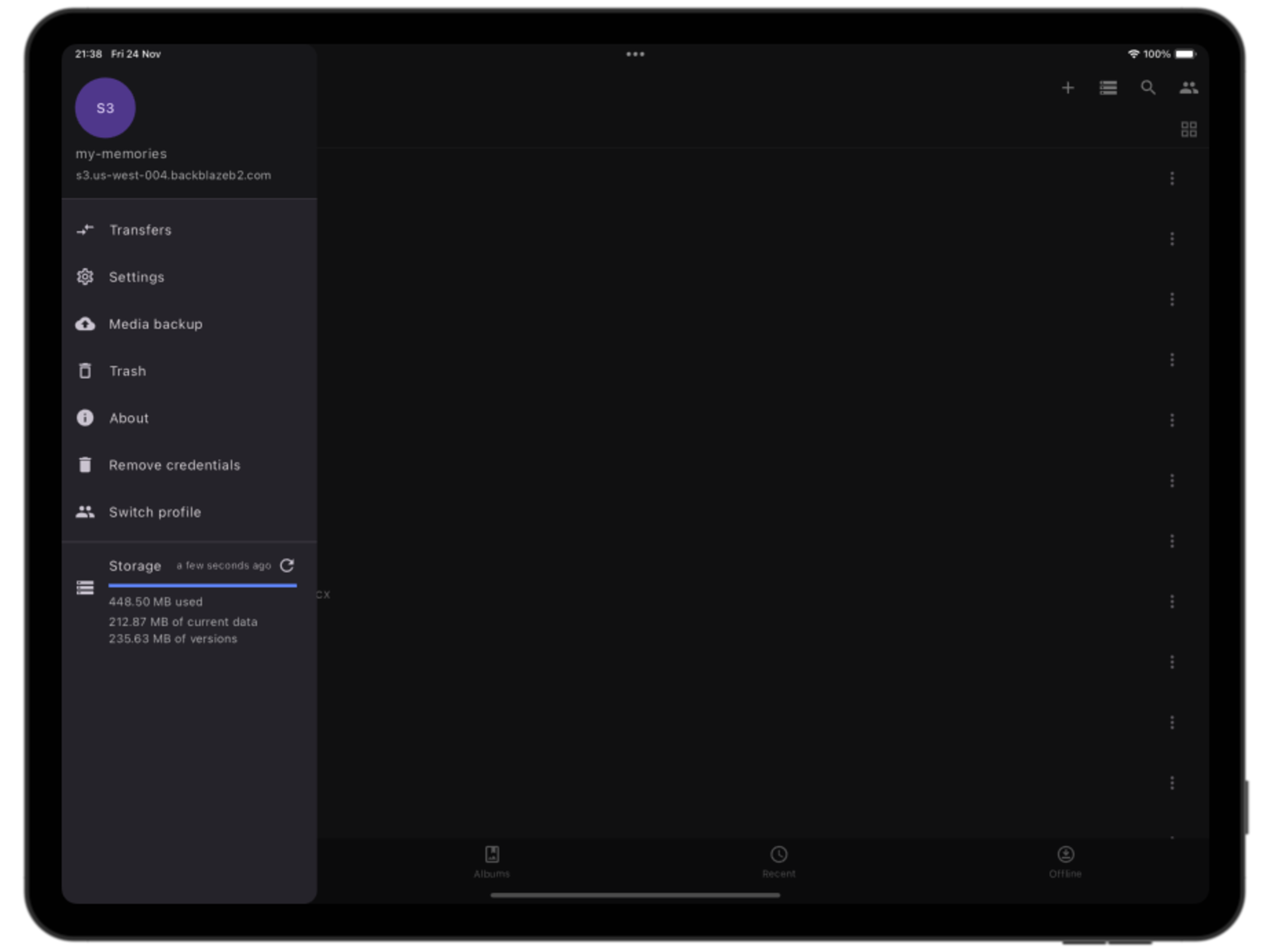 S3Drive: Cloud storage screenshot 18