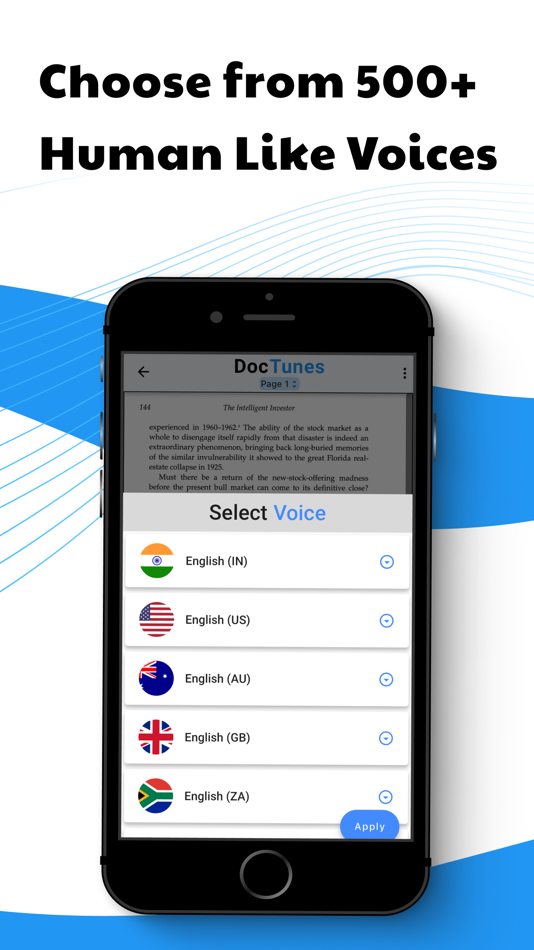 #6. DocTunes PDF & Text to Speech (iOS) 由: DOCTUNES AUDIOTECH PRIVATE LIMITED