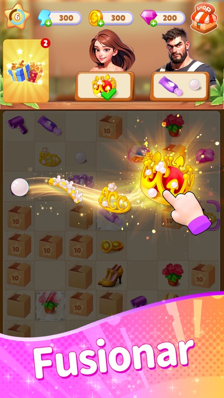 Sara's Secret : Merge&Makeover screenshot 2