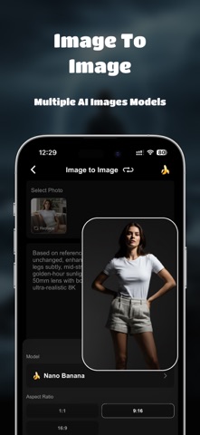 PicJoy - AI Photo Generator iPhone screenshot