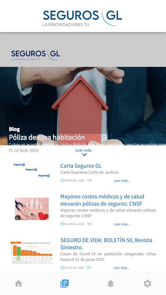 #3. Seguros GL (iOS) Podle: Innovation Workshop S de RL de CV