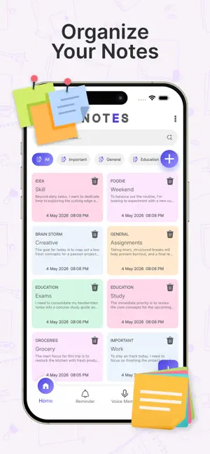 Notes: To do list & Reminders screenshot 1