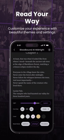 Yarnly - Immersive Reading iPhone screenshot