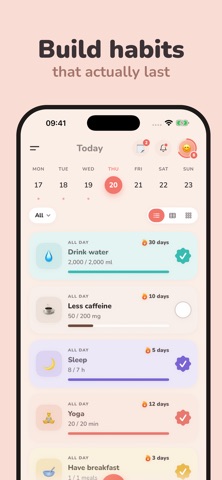 Habits & Goals: Never Fail Screenshot 1 of 9
