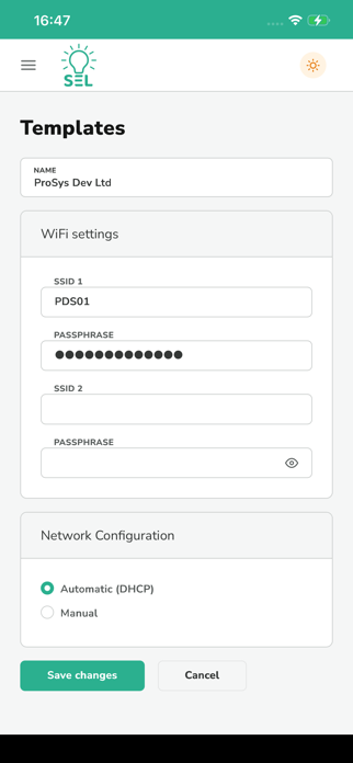 SEL Config Screenshot 8 of 8