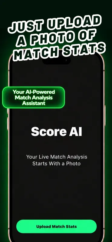 Score AI - Live Match Analysis screenshot 1 of 3