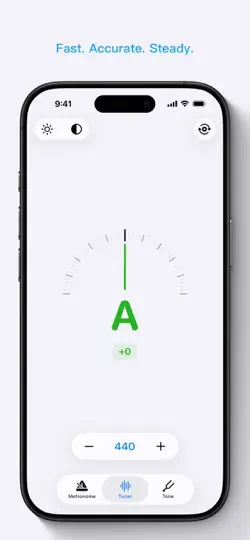 Скриншот SimpleTick: Metronome & Tuner на iPhone 2