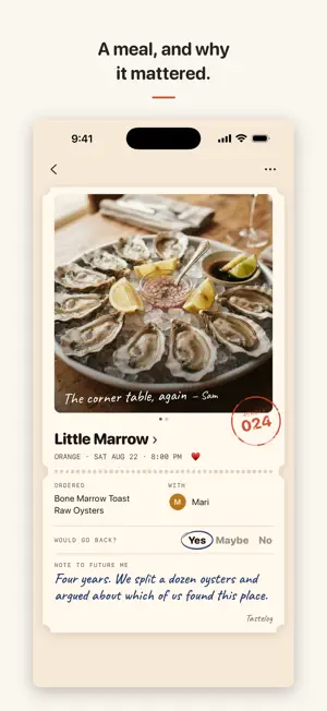 Tastelog screenshot 3