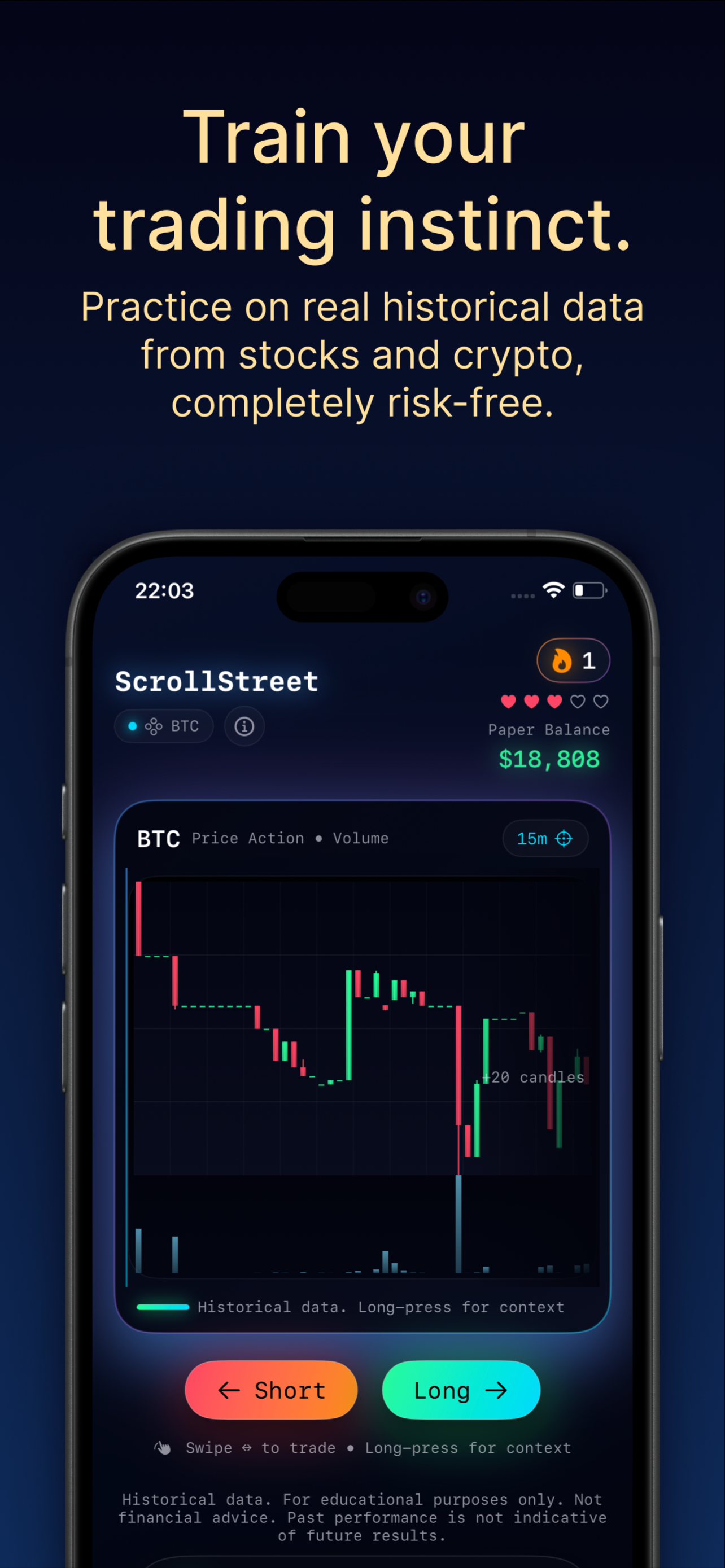 ScrollStreet Trading Simulator
