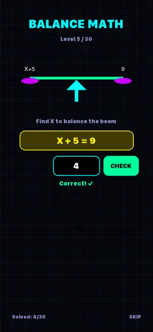 Balance Math Go screenshot 2