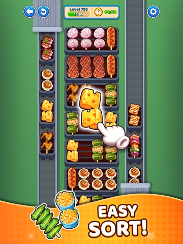 Street Food Puzzle iPad screenshot