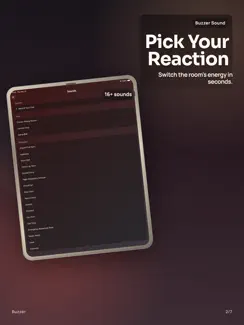 Buzzer: Big Red Button Sound iPad image 2