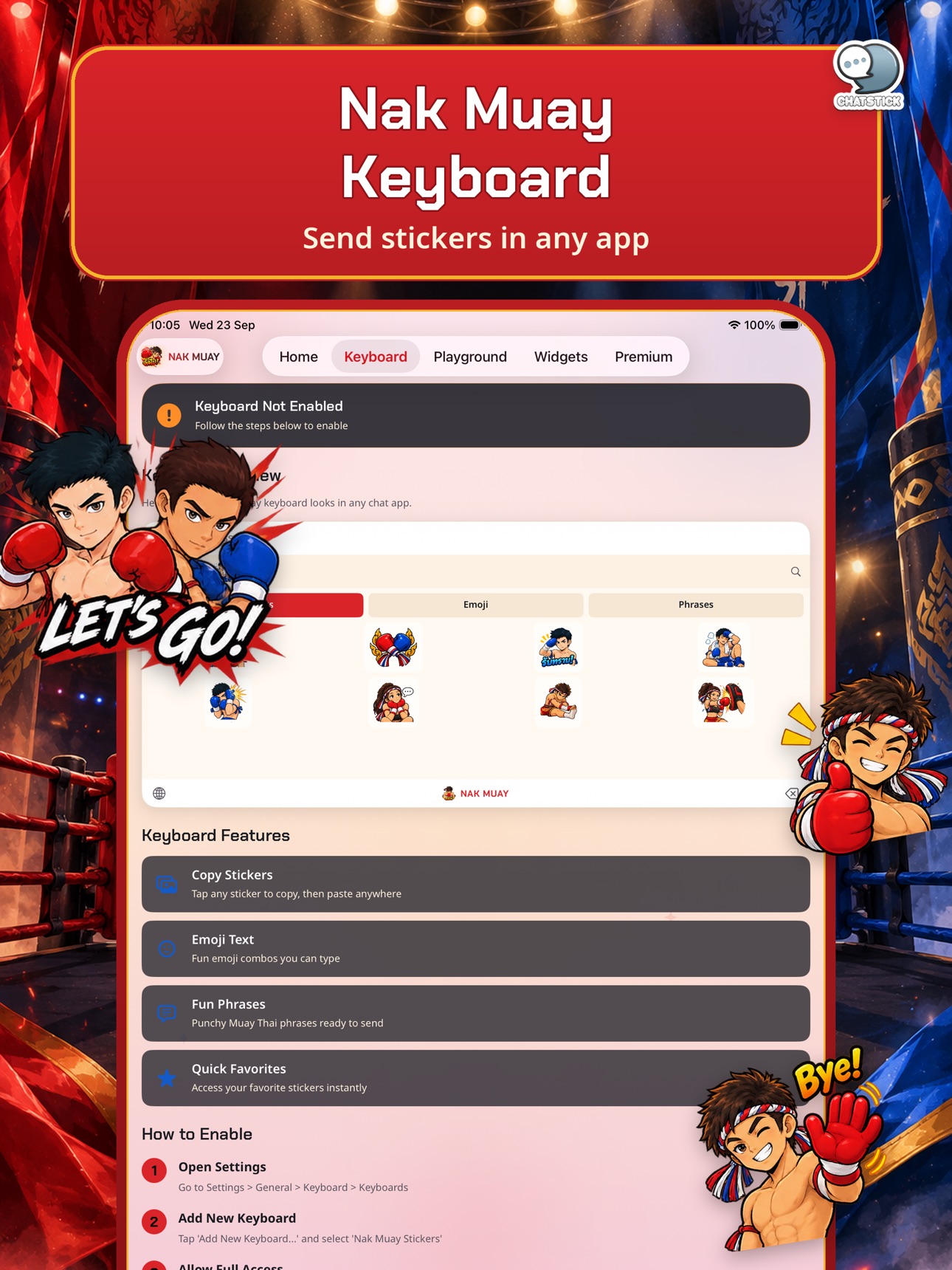 Screenshot 11 of Muay Thai Fighter Stickers