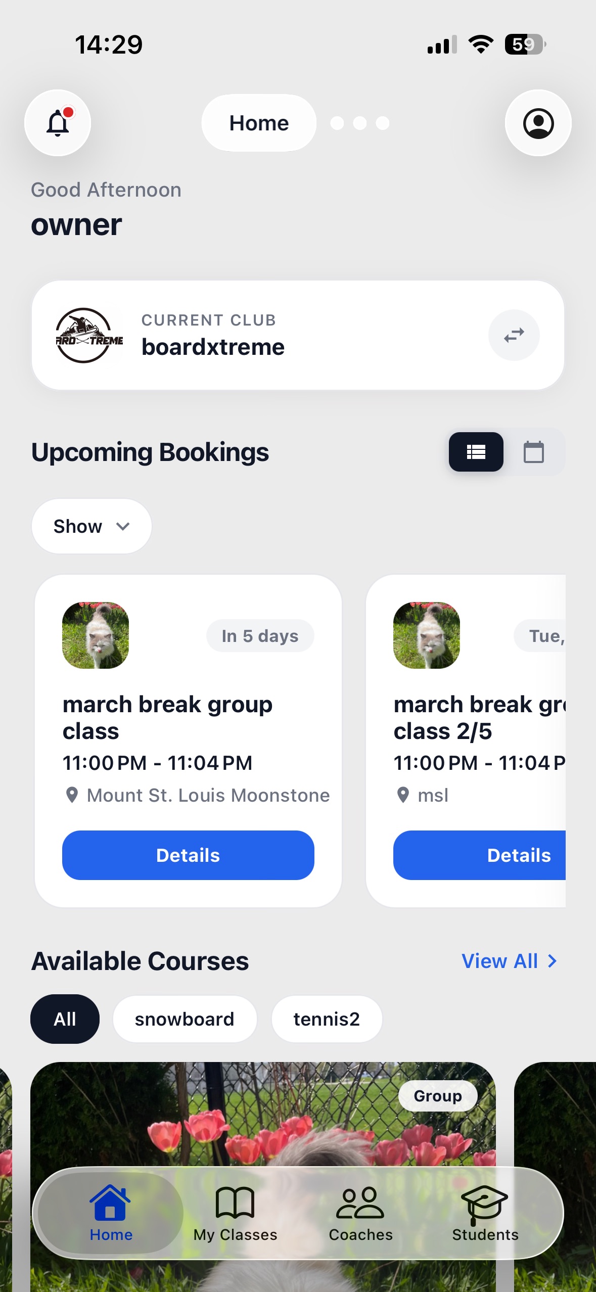 Screenshot 1 of CoachSpace