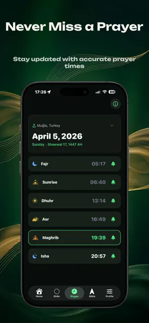 Islamio - Prayer Times & Qibla screenshot 2
