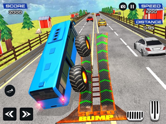 Screenshot #4 pour Monster Bus Offroad Racing 3D