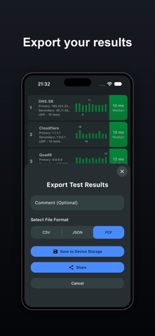 DNS Speed Test Screenshot 5 of 6